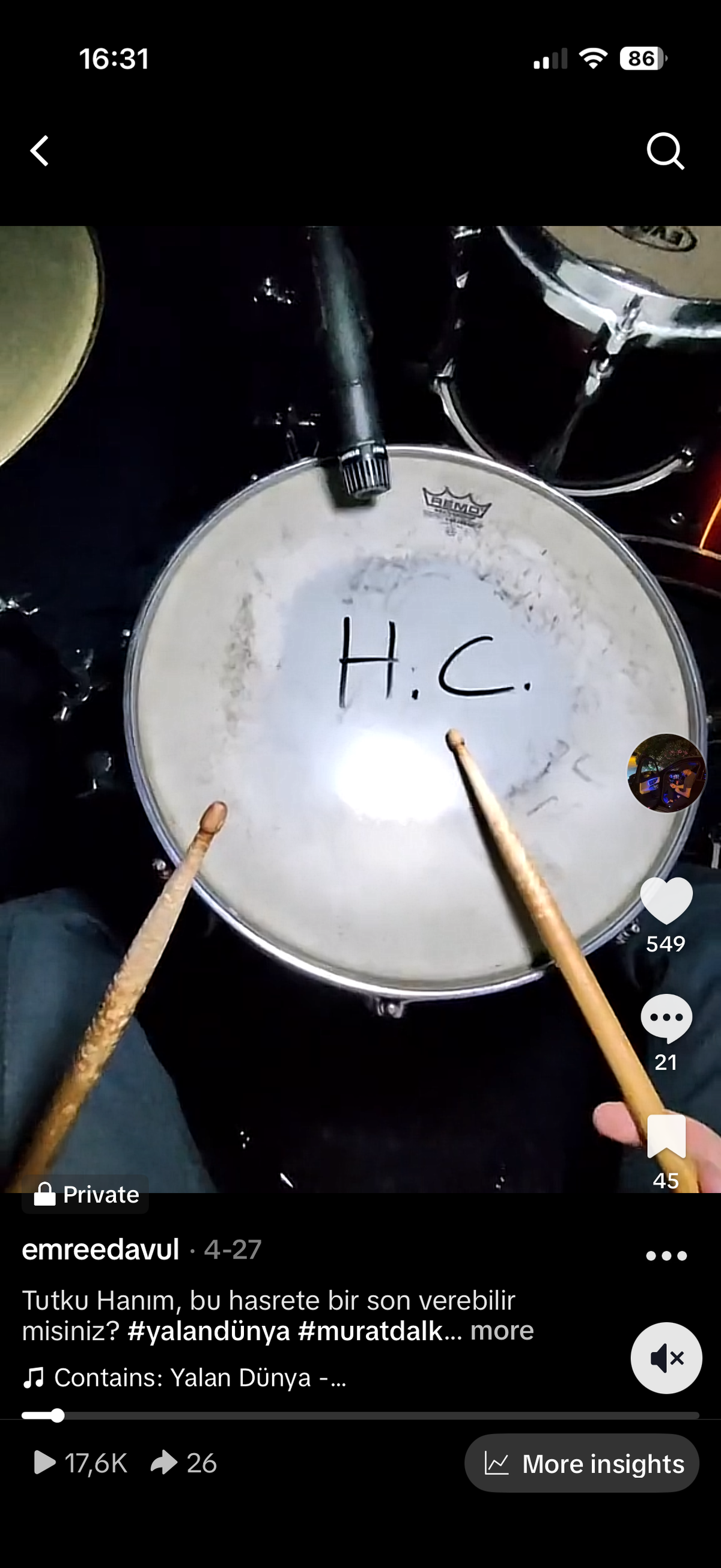 TikTok'ta İstek Şarkı